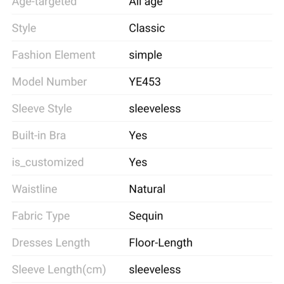 Red Sequin Backless Gown with Sweetheart Neckline - Picture 12 of 12